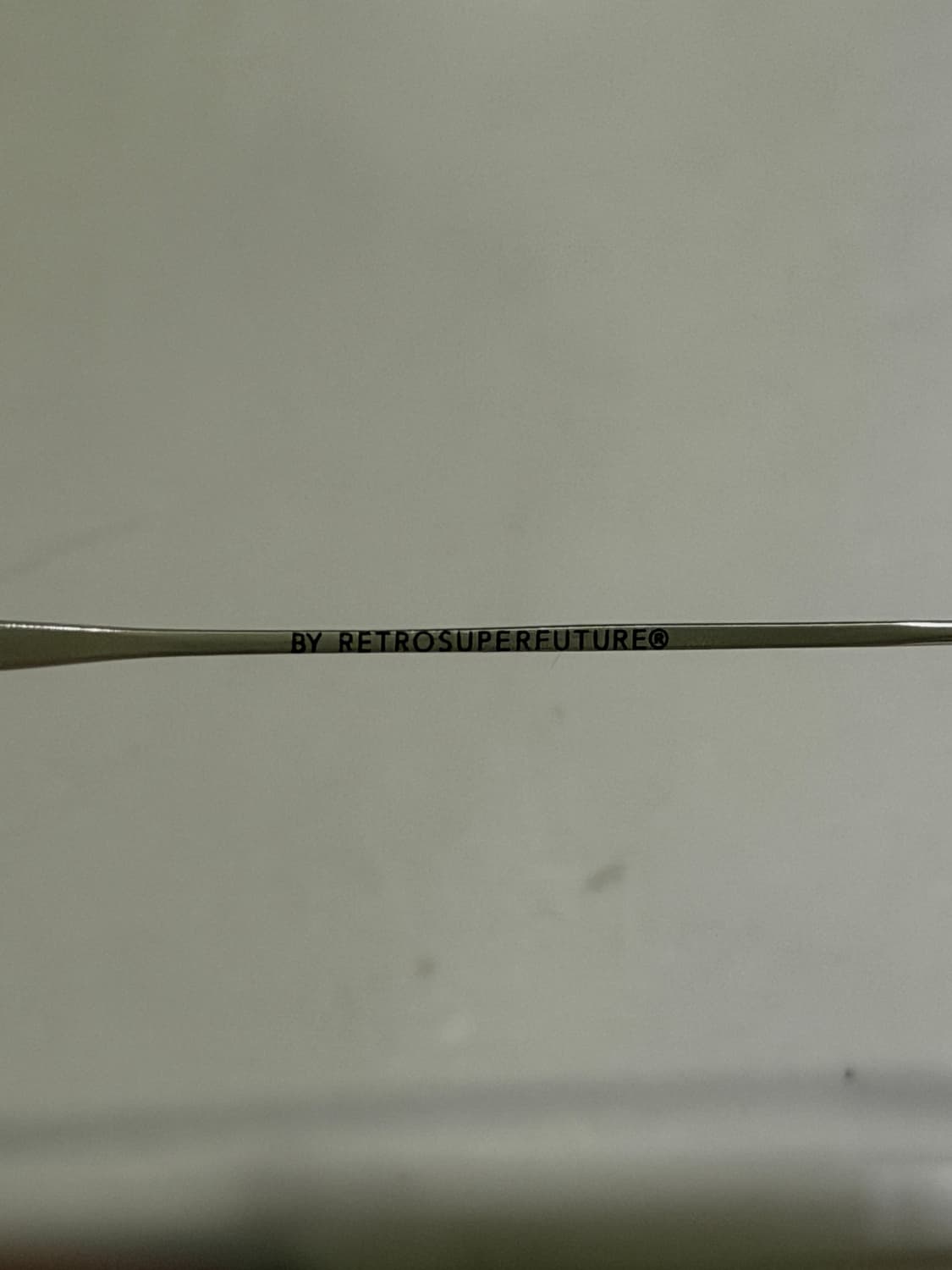 레트로슈퍼퓨처 실버 메탈 라운드 안경 (정품 케이스 포함 상품이미지4