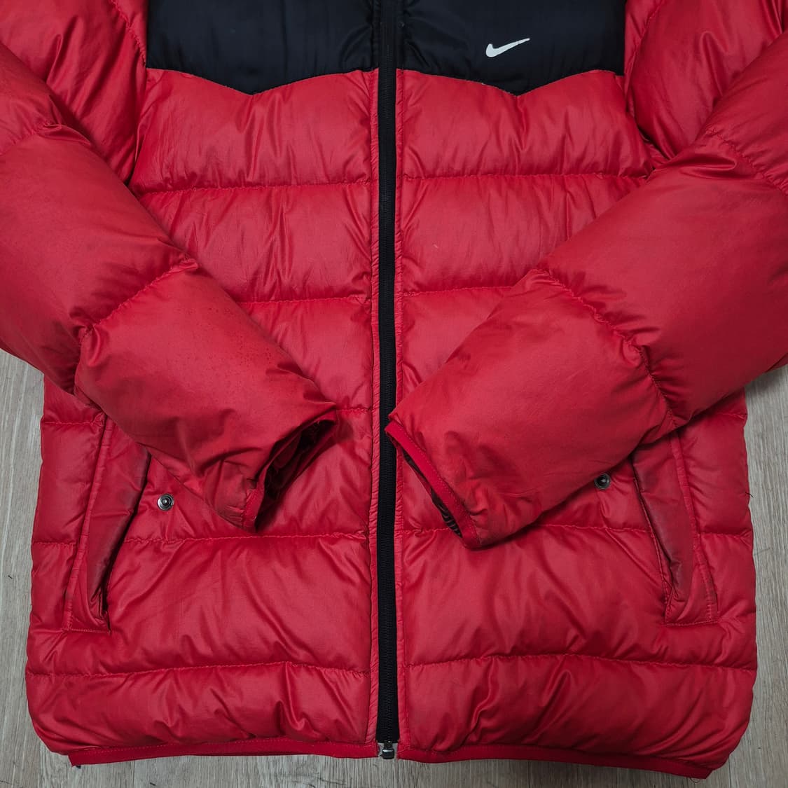 나이키 리버시블 배색 덕다운 패딩 점퍼 M(95) 상품이미지3