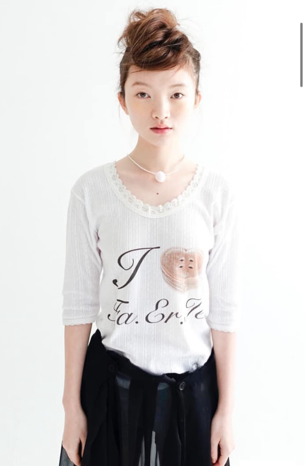 샵페어리 레이스 티셔츠 상품이미지1