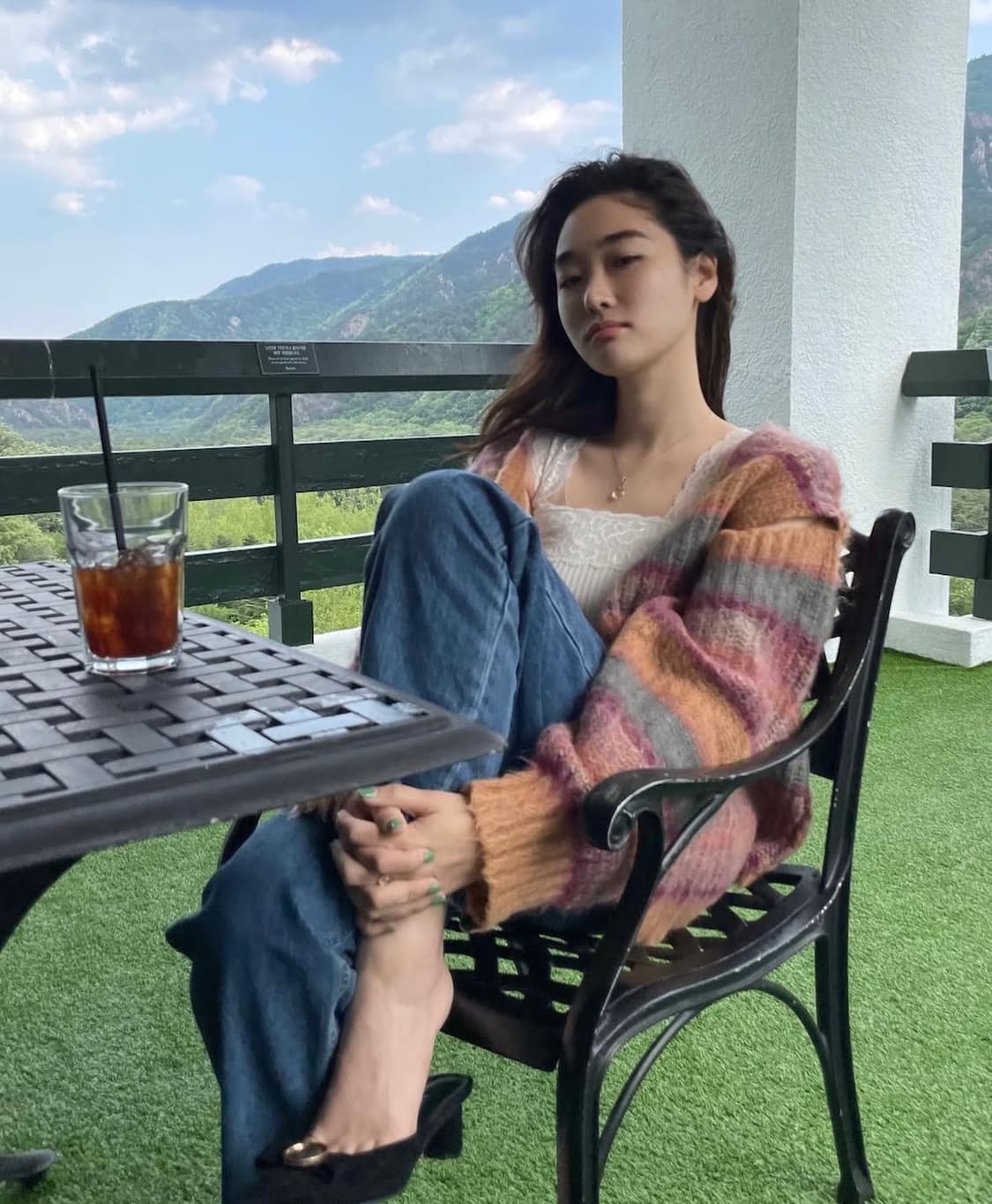 퍼버즈 모헤어 가디건 상품이미지1