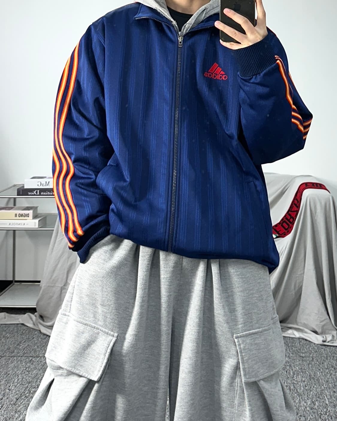 아디다스 00s 제펜 네이비 트랙탑 져지 상품이미지3