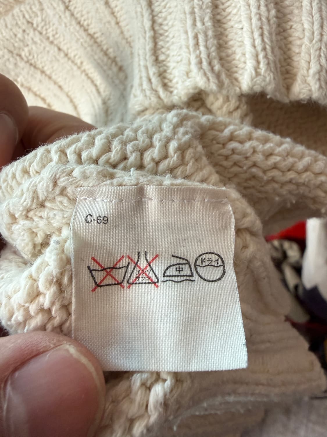 90년대 랄프로렌 실크 100% 니트 LL 상품이미지4