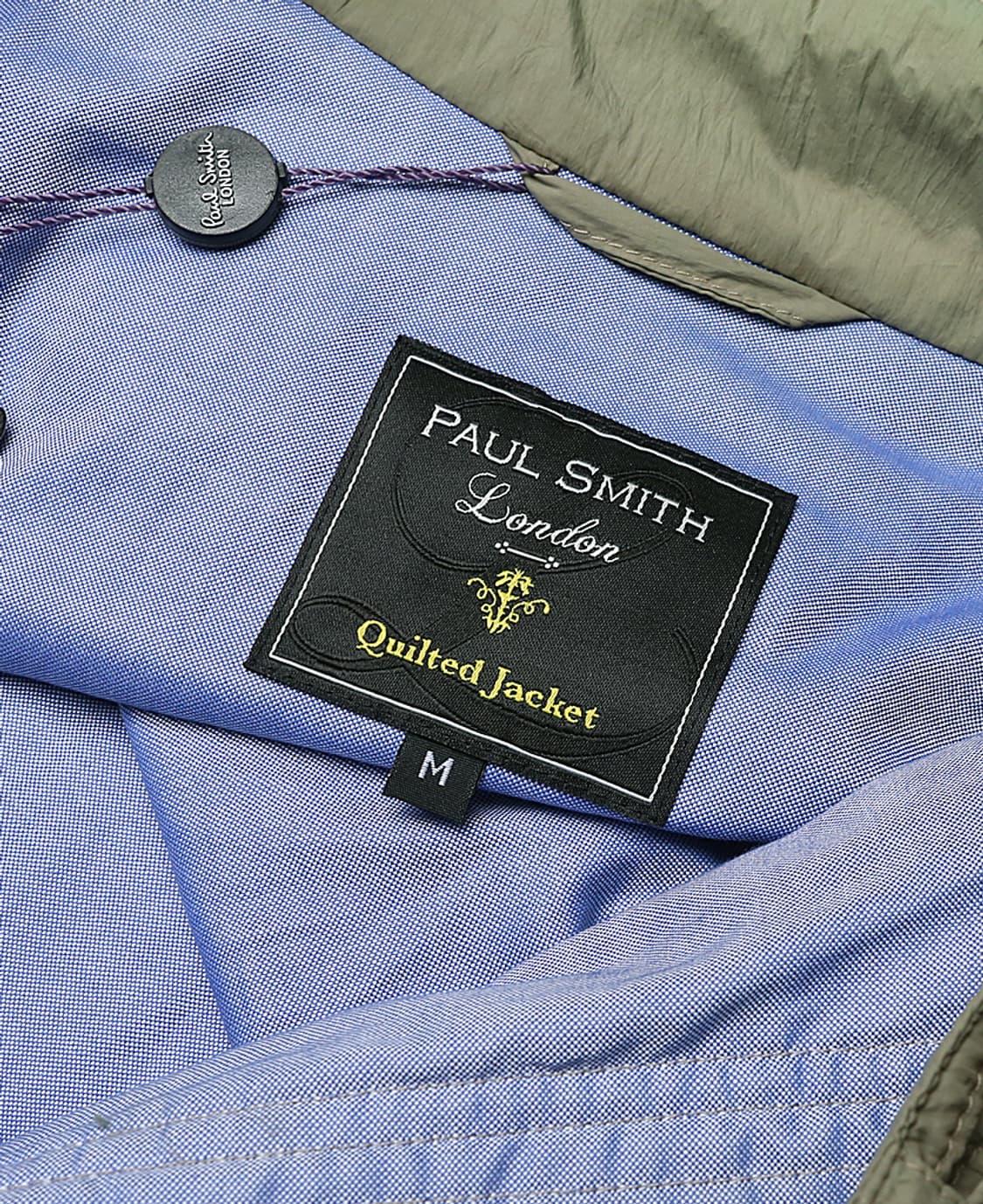 폴 스미스 [Paul Smith] 런던 럭셔리 카키 퀼티드 벨트 자켓 상품이미지9
