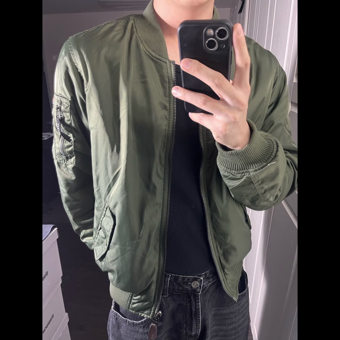 [L] JEEP 지프 리버시블 봄버 자켓 상품이미지1