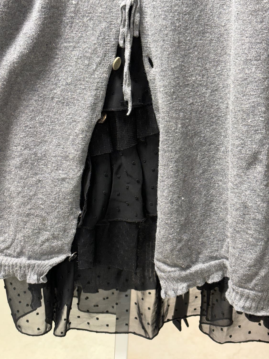 Frapbois 버튼 니트탑 상품이미지5