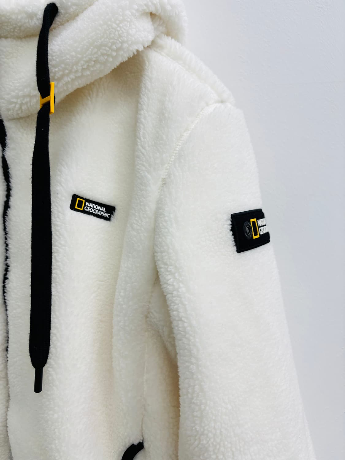 네셔널지오그래픽 뽀글이 플리스 후드 자켓 상품이미지3