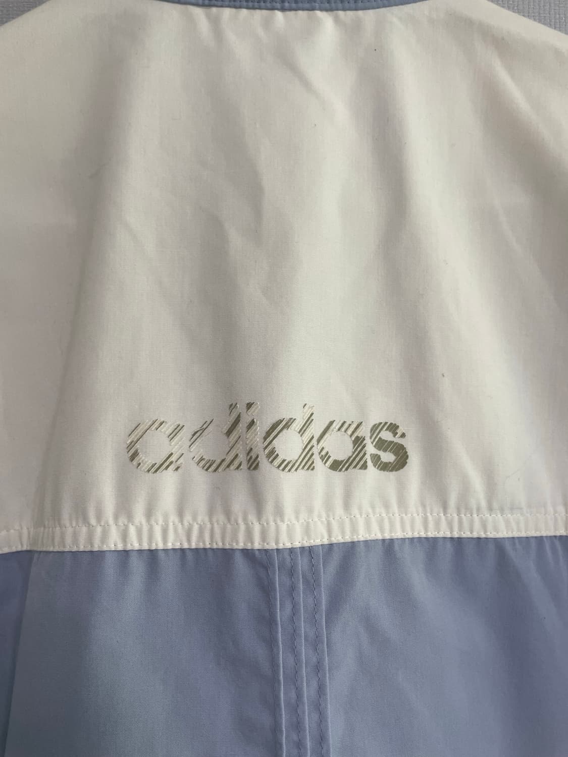 아디다스 블루 크림배색 반팔 상품이미지7