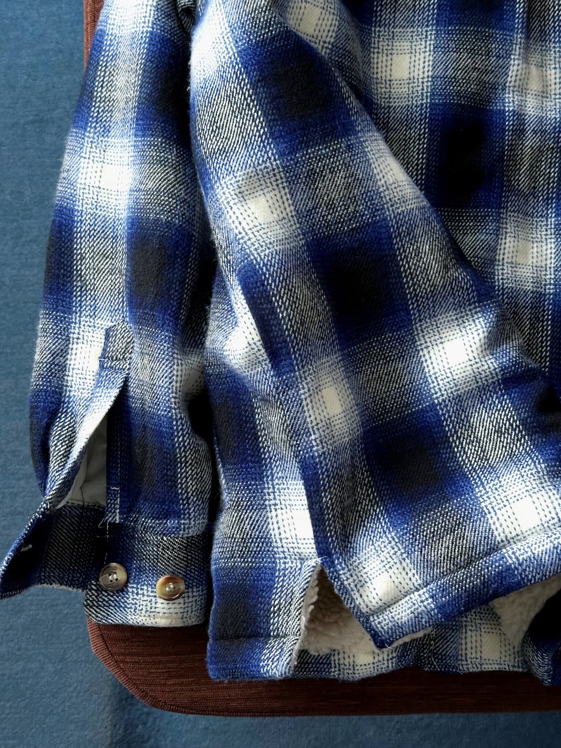 Fleece liner nel check jacket 상품이미지7