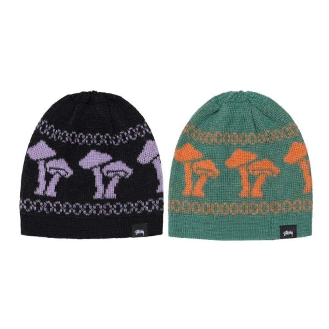 스투시 머쉬룸 비니 블랙 상품이미지1