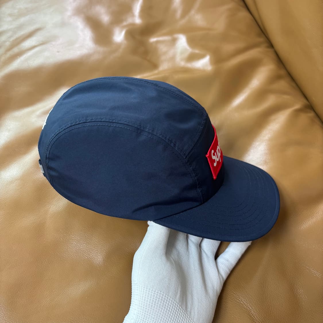 슈프림 캠프캡 모자 박스로고 25ss 고어텍스 네이비 상품이미지4