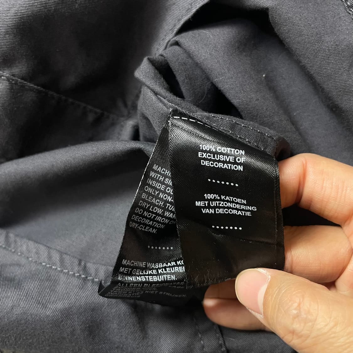 할리데이비슨 차콜 로고 투포켓 반팔 셔츠 L 상품이미지5