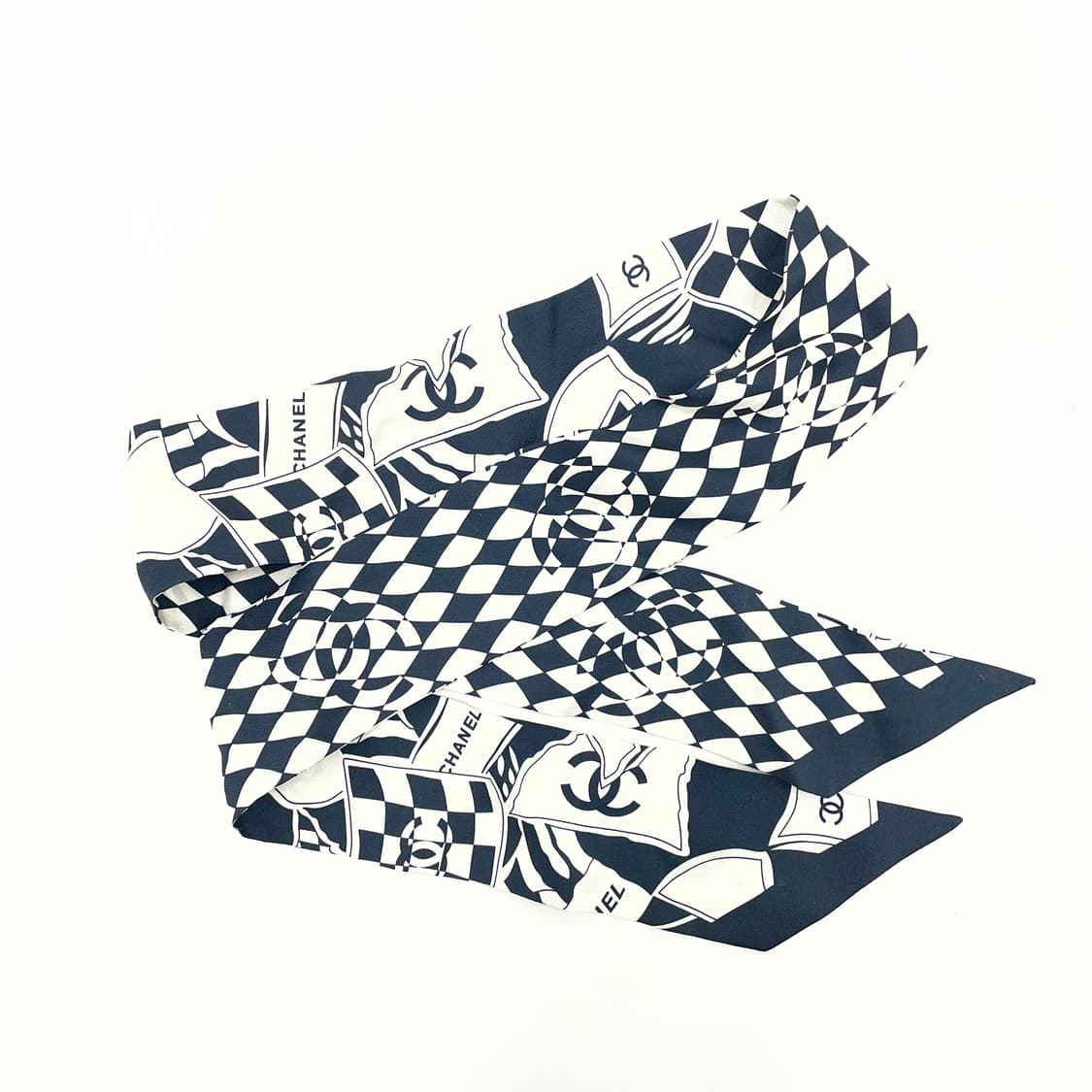 샤넬 로고 방도 스카프 상품이미지2