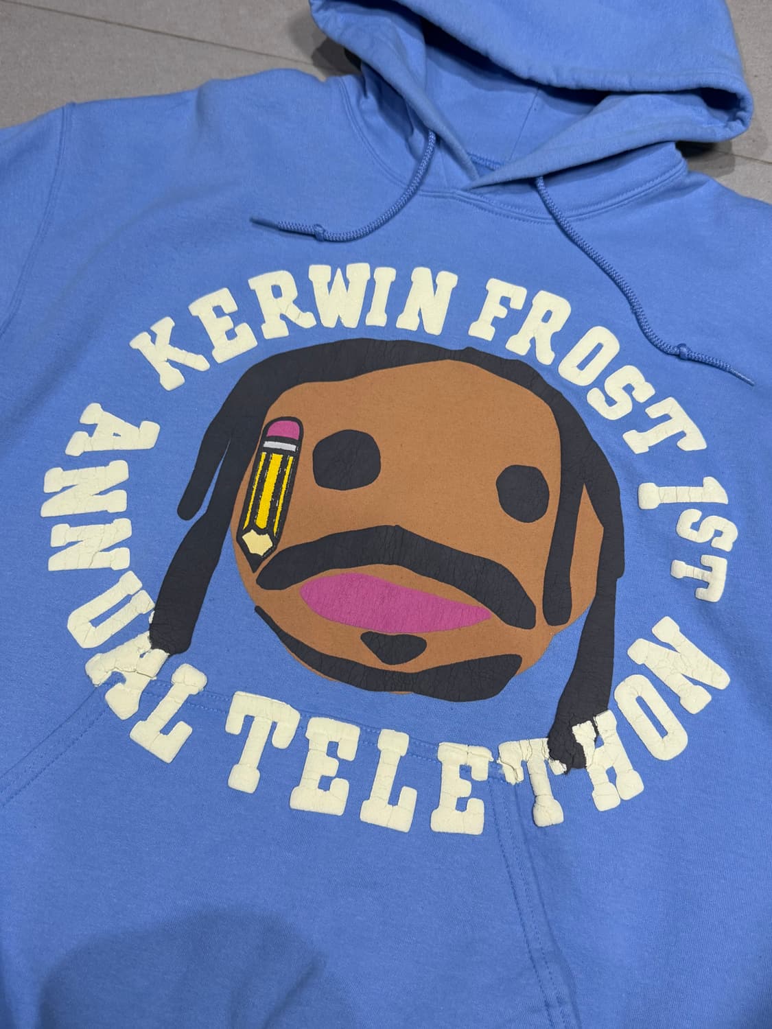 2020 CPFMｘKerwin Frost 퍼프 프린팅 후드티  상품이미지3