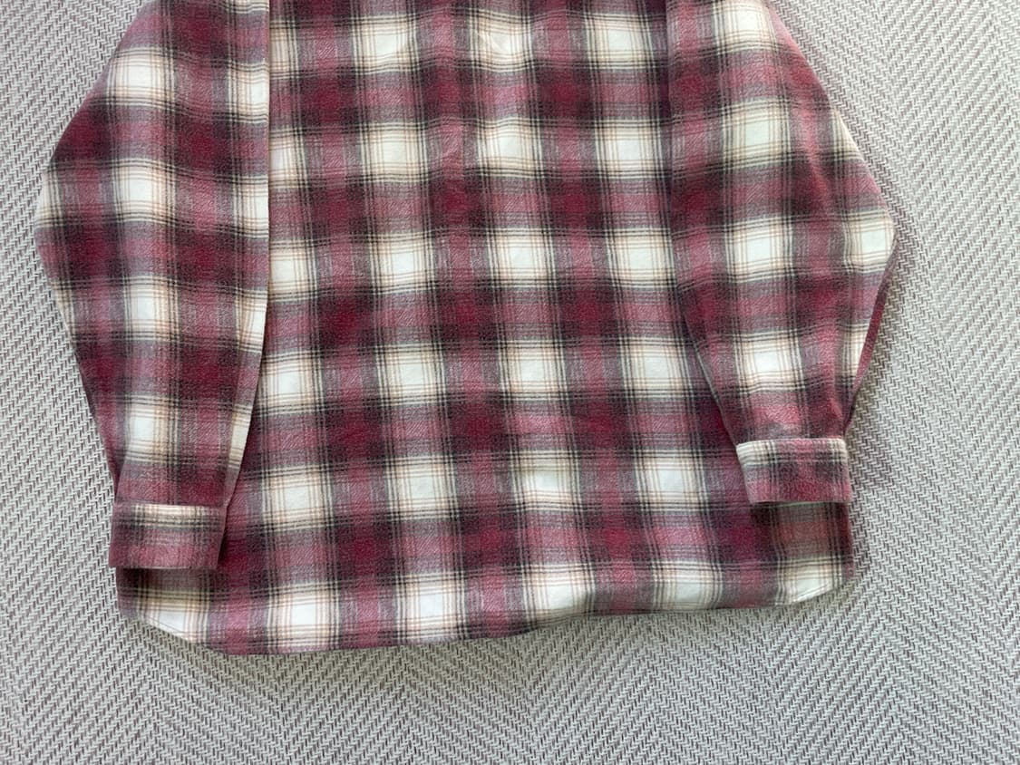 빈티지 플란넬 체크 셔츠  상품이미지6