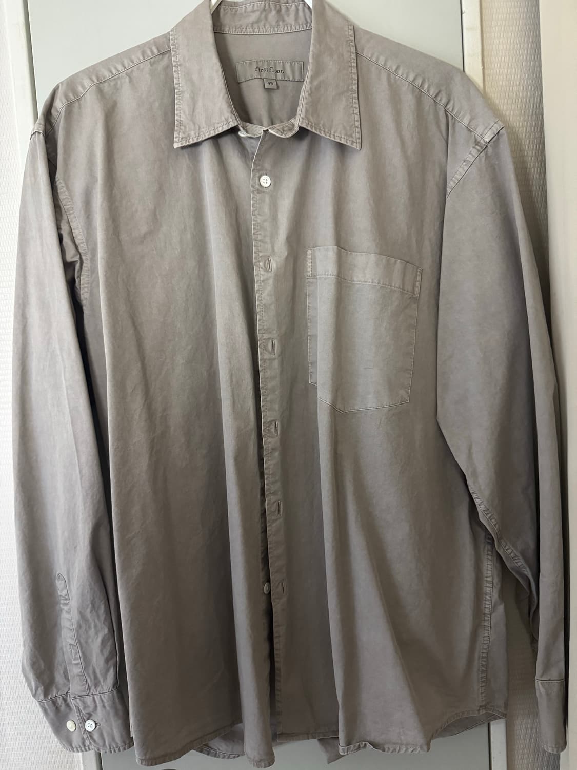 퍼스트플로어 셔츠 모카 48 상품이미지1