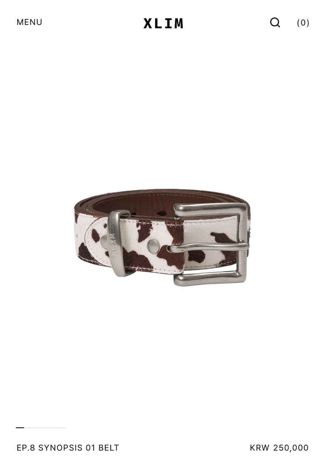 Xlim ep.8 시놉시스 송치 벨트 상품이미지1