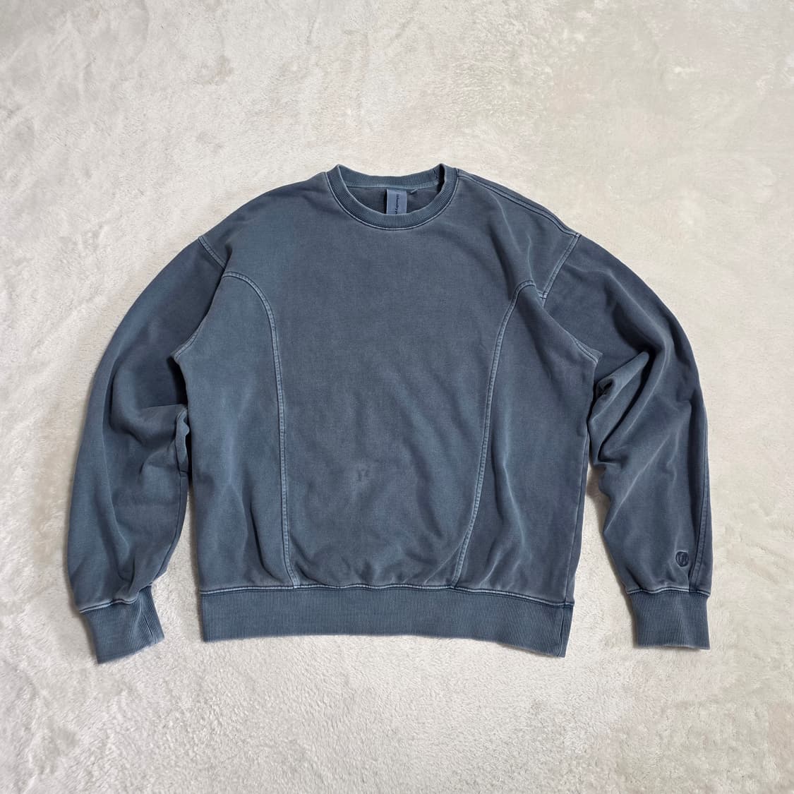 (L)어반디타입 피그먼트 맨투맨 상품이미지1