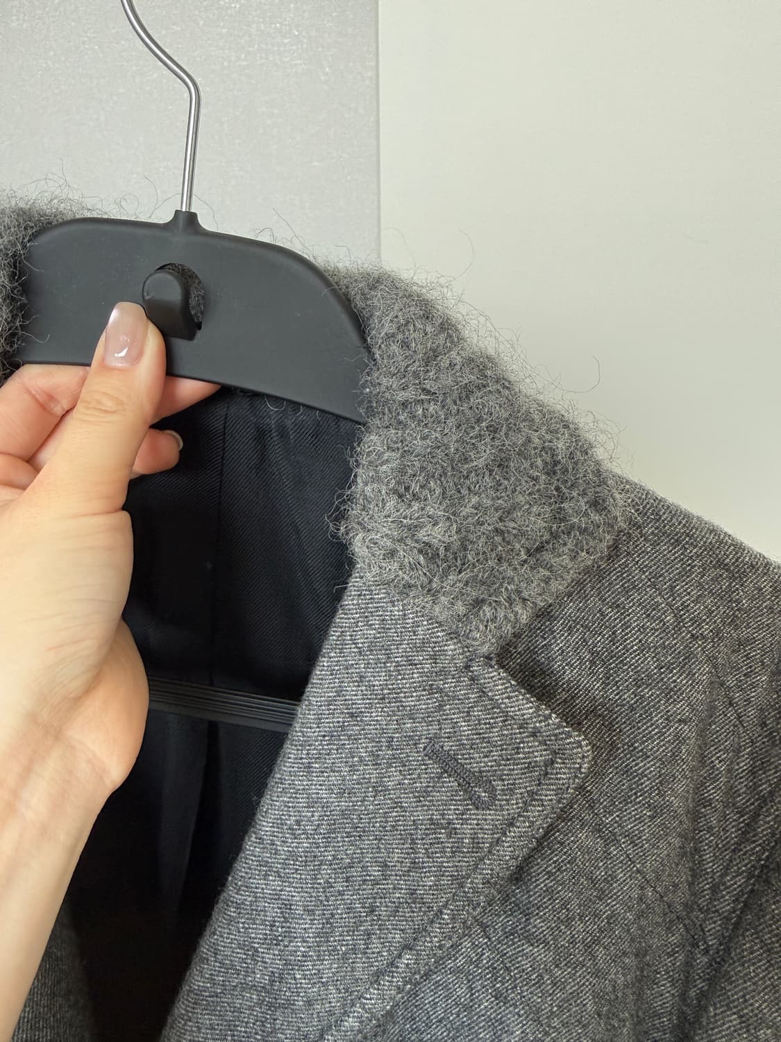 새상품) claudio tonello X 꼬르소꼬모 그레이자켓 46사이즈 상품이미지4