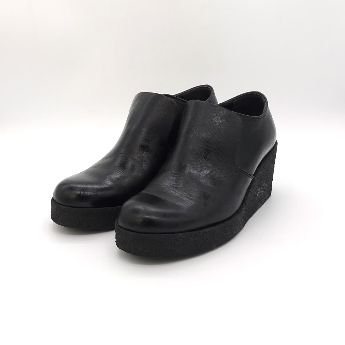 [3] Y's Yohjiyamamoto 와이즈 요지야마모토 레더 부츠  상품이미지3