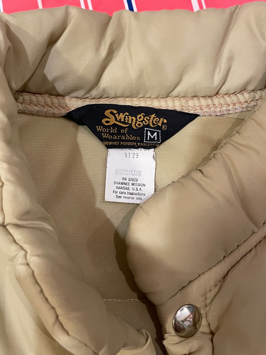 Classic Corduroy Collar Padded Vest 상품이미지3