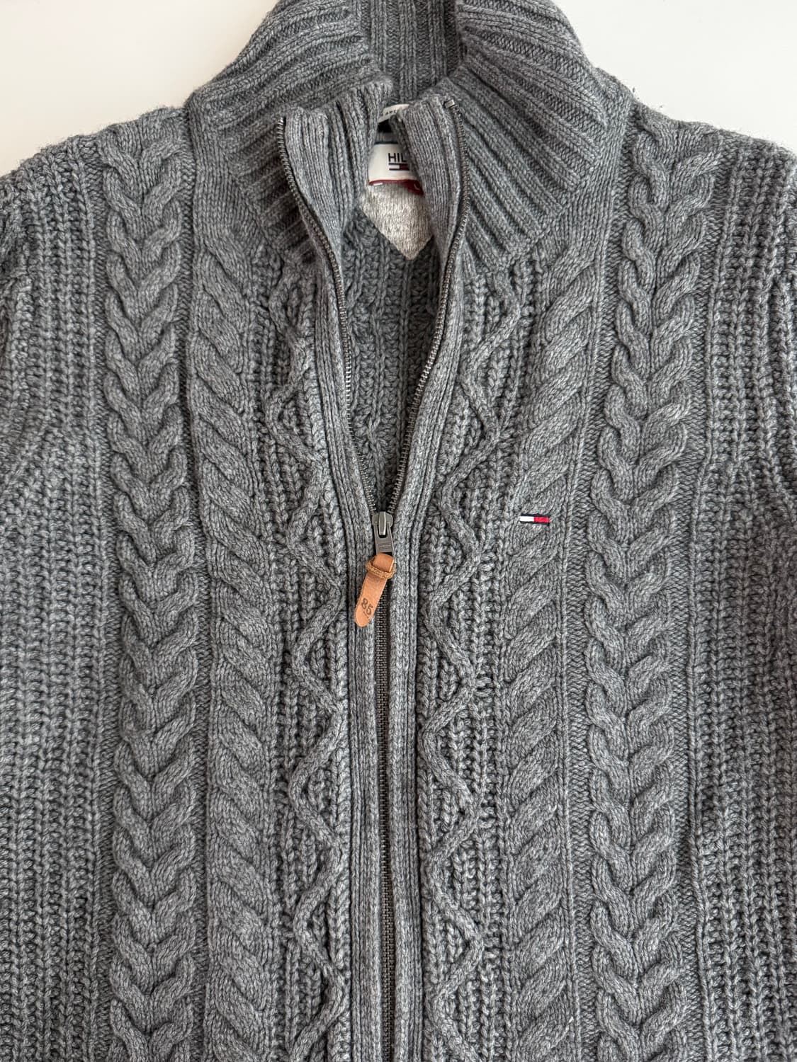 타미힐피거 니트집업 상품이미지3