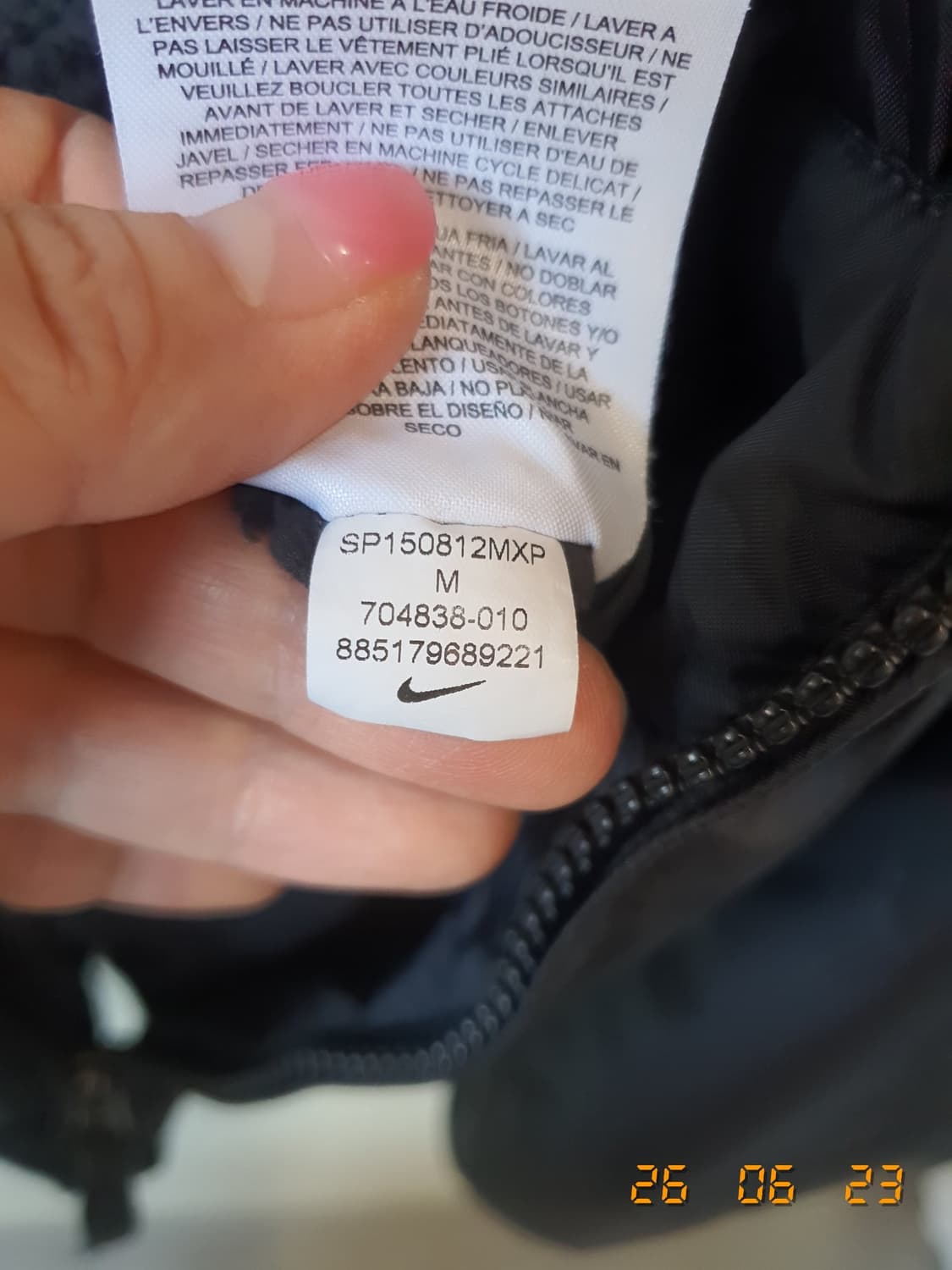나이키 ACG 검정 안감 기모  자켓 M 블랙 상품이미지7