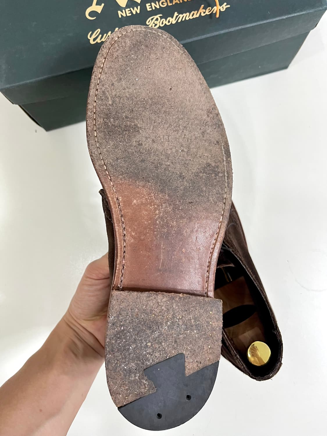 Alden 알든 1492 언라인드 스웨이드 처카부츠 / 8e 상품이미지5