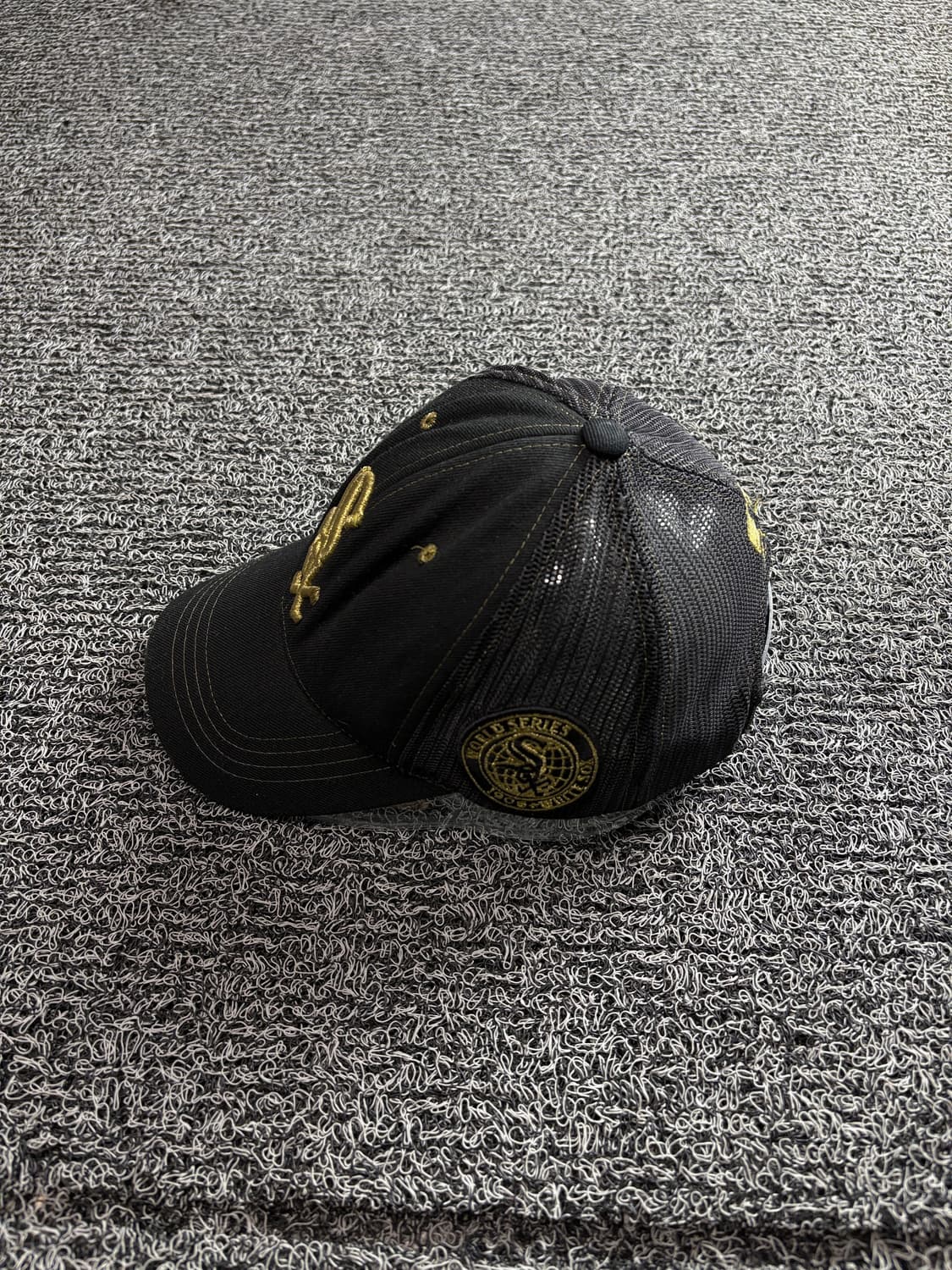 MLB 시카고 화이트삭스 빅로고 블랙 트러커 캡 4232 상품이미지3