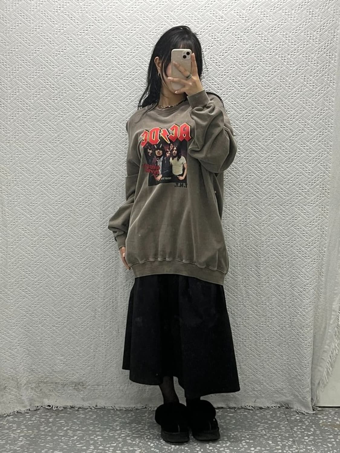 에이씨디씨 아카이브 메탈 락시크 프린팅 오버핏 맨투맨 XL C06517 상품이미지2