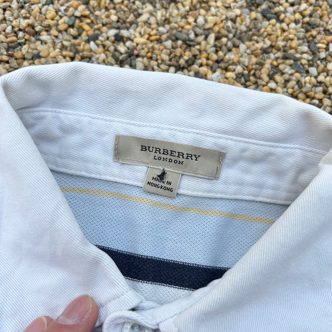 버버리(Burberry)스트라이프 PK 반팔티 상품이미지4