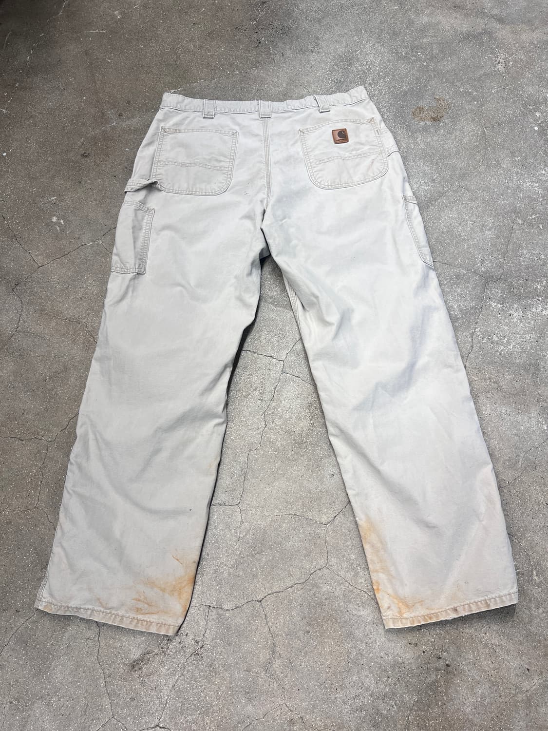 00’s 칼하트덩가리핏 워크팬츠 TAN 상품이미지5