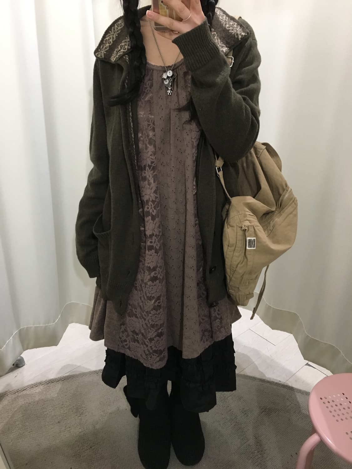 ships jet blue nordic cardigan 상품이미지3