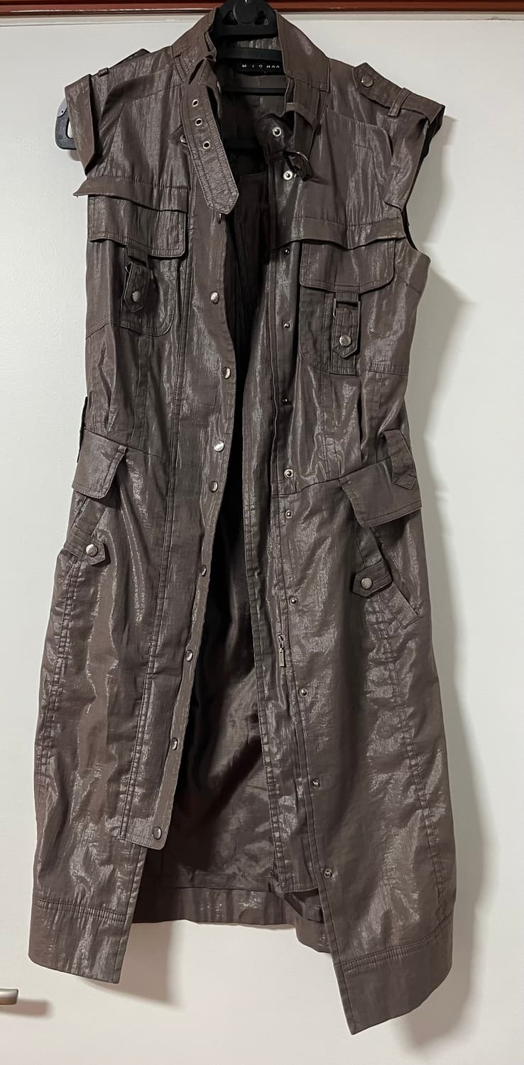 Michaa 롱 조끼 상품이미지1