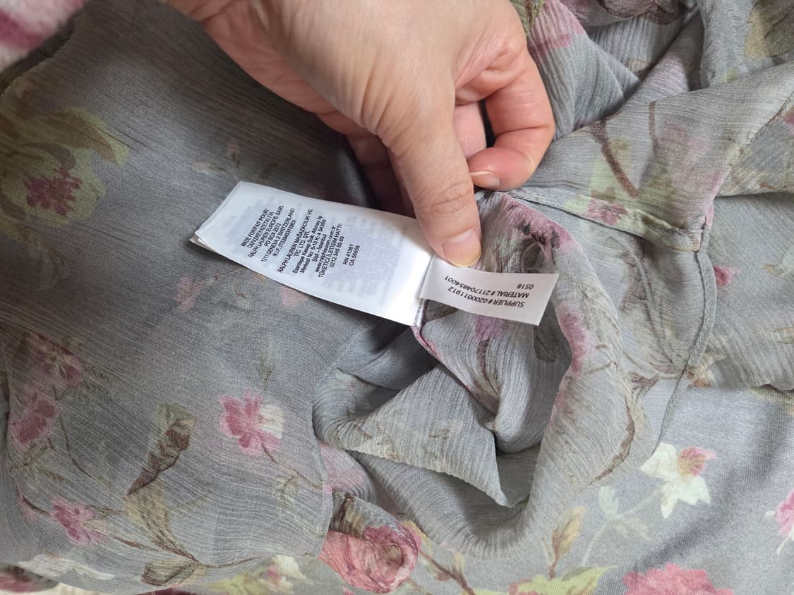 폴로 플로랄 블라우스 상품이미지5