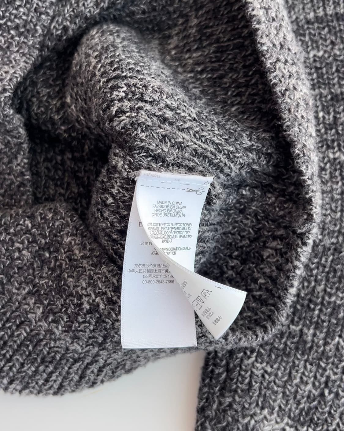 폴로 랄프로렌 숄카라 가디건 XS 상품이미지5