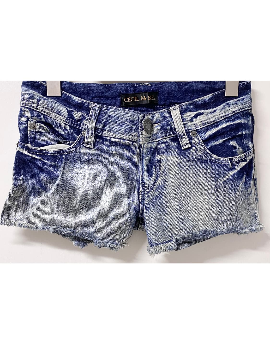 세실맥비 데님 반바지 y2k 와이즈걸 상품이미지1