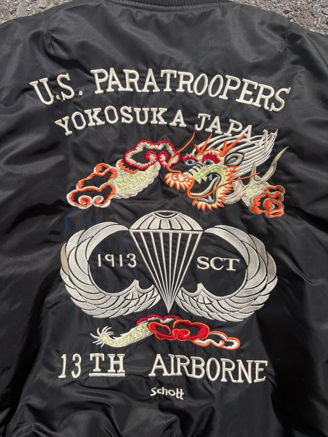 쇼트 수베니어 ma1 자켓 B210 상품이미지5