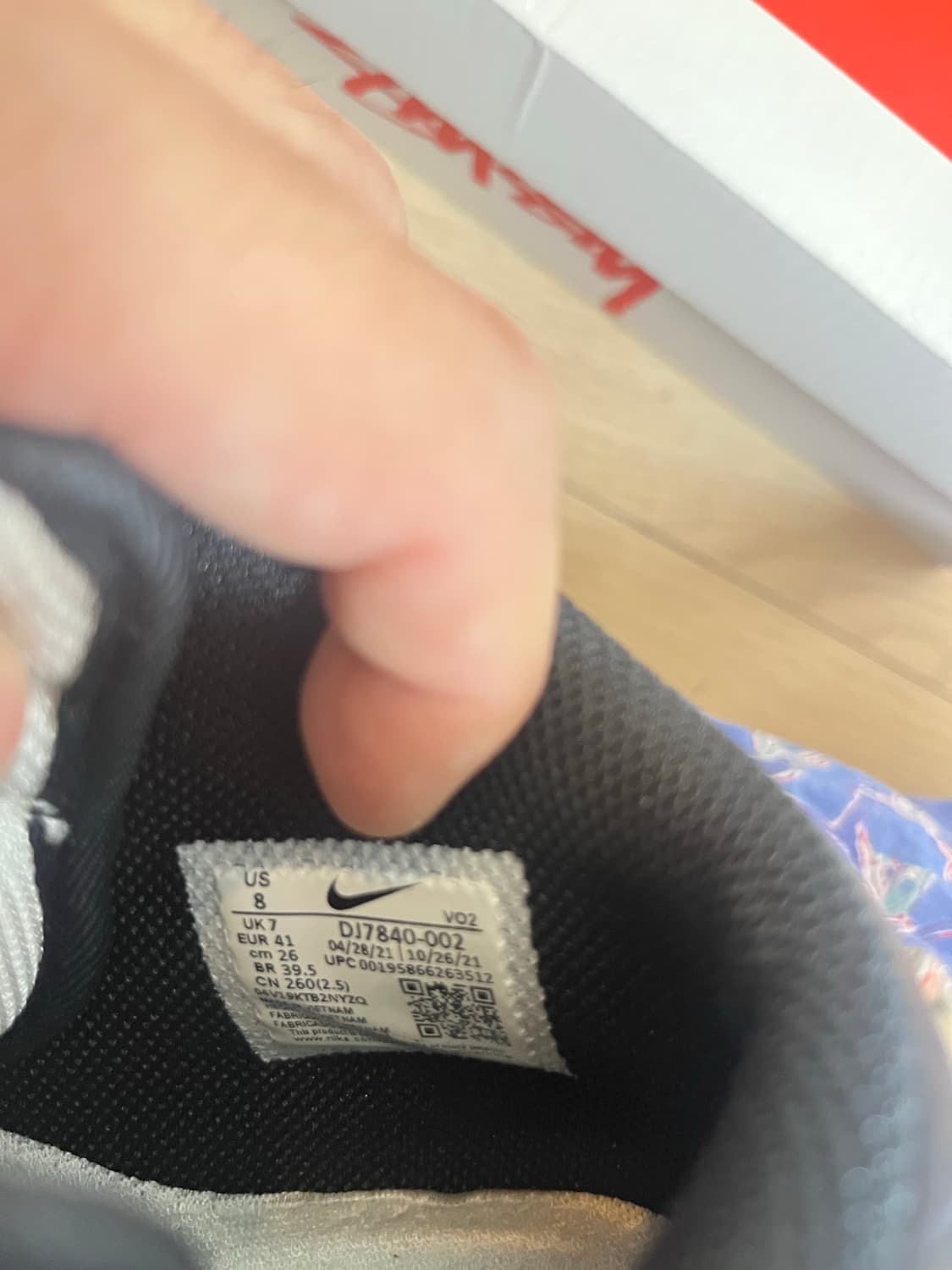 [신발]나이키 x 스투시 에어포스 265 상품이미지4