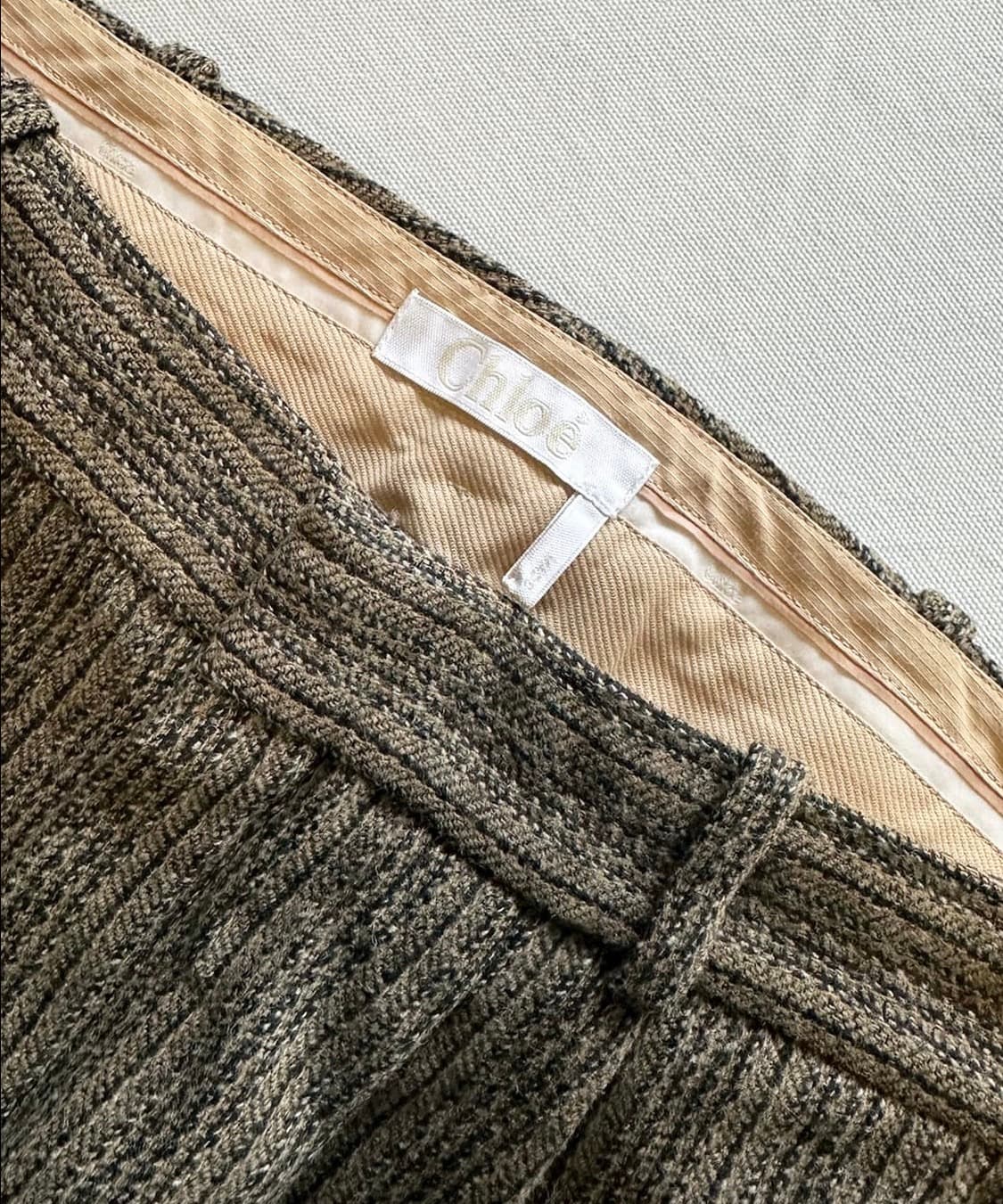 Chloe stripe wool trouser pants 상품이미지10