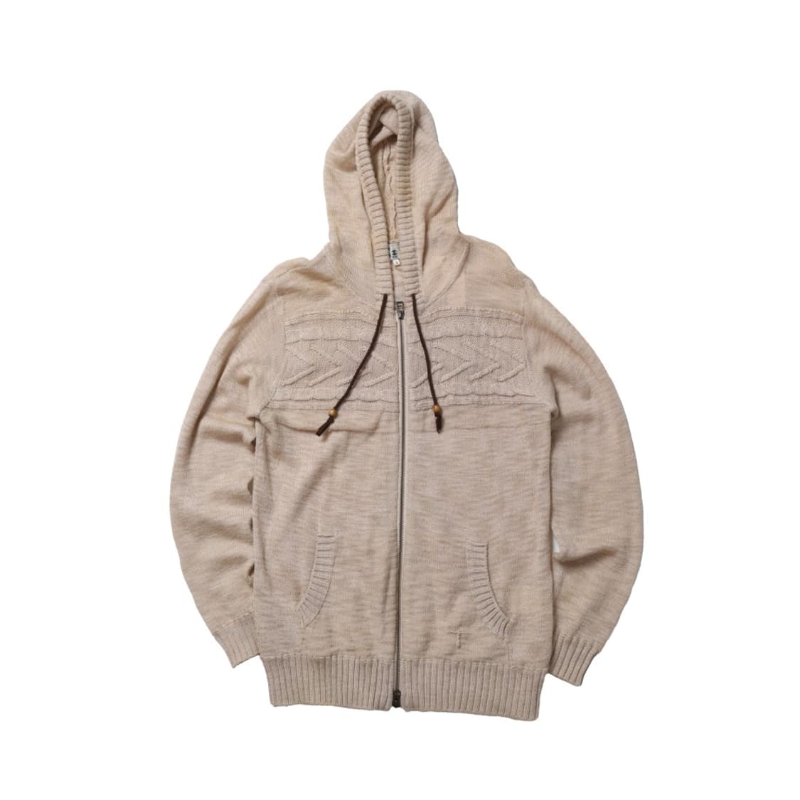 타케오 키우치 TAKEO KIKUCHI Knit Zip Hoodie

 상품이미지2
