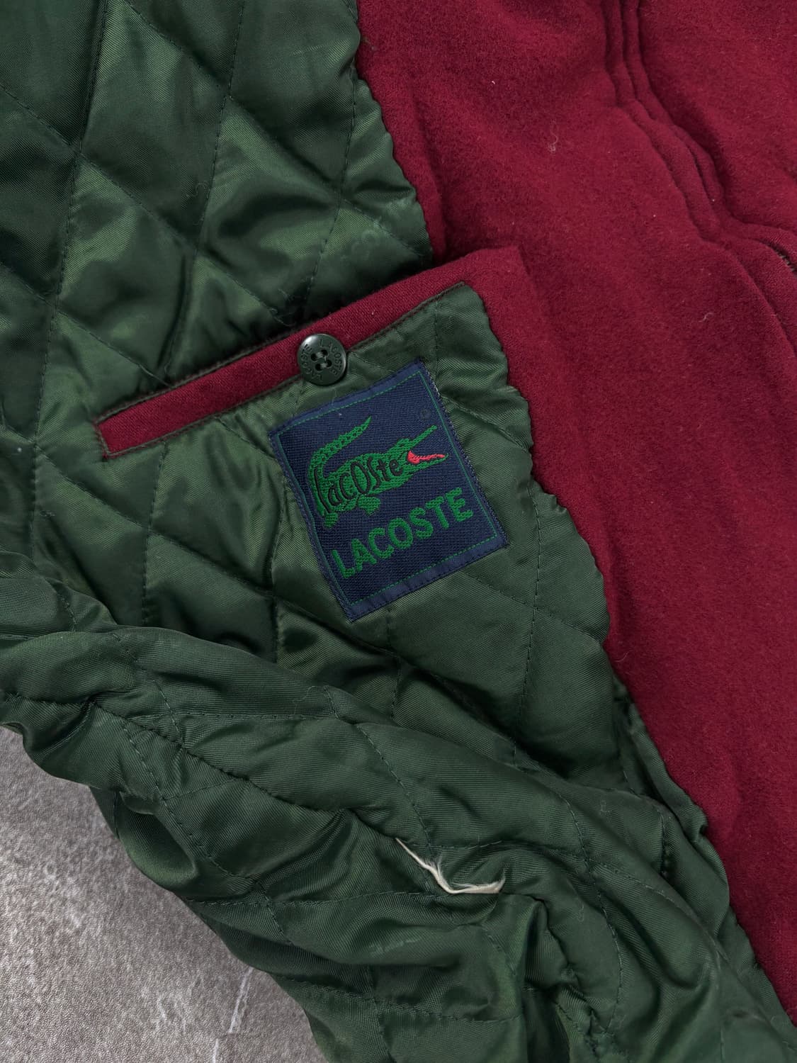 Lacoste 90's Wool Jacket    상품이미지4