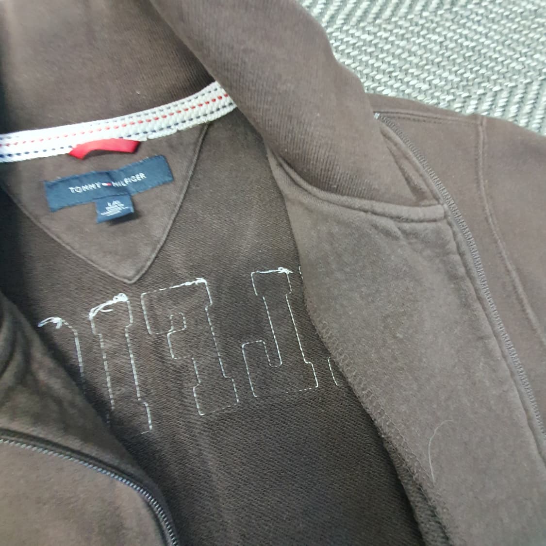 타미힐피거 간절기 집업져지 자켓 남자105 상품이미지6