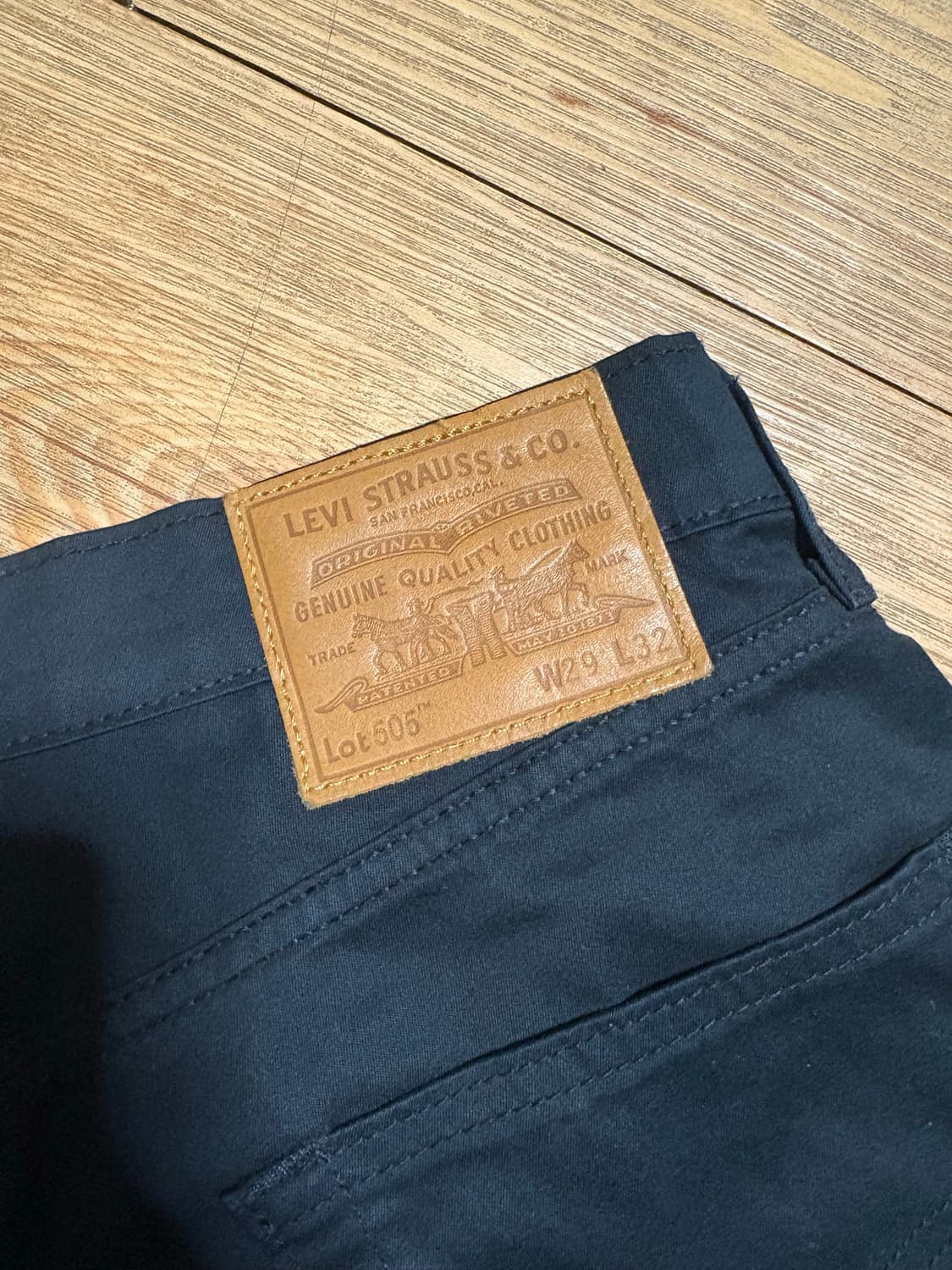 리바이스 블랙진 505 상품이미지1