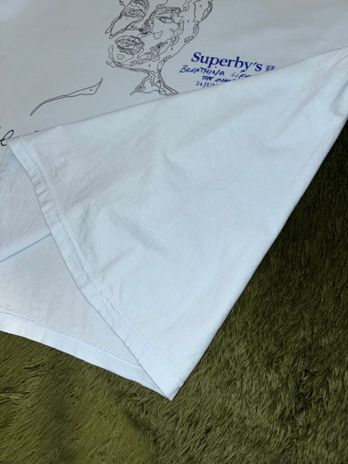 [L] Kidsuper 키드슈퍼 소더비 옥션 패러디 튜블러 티셔츠 상품이미지4