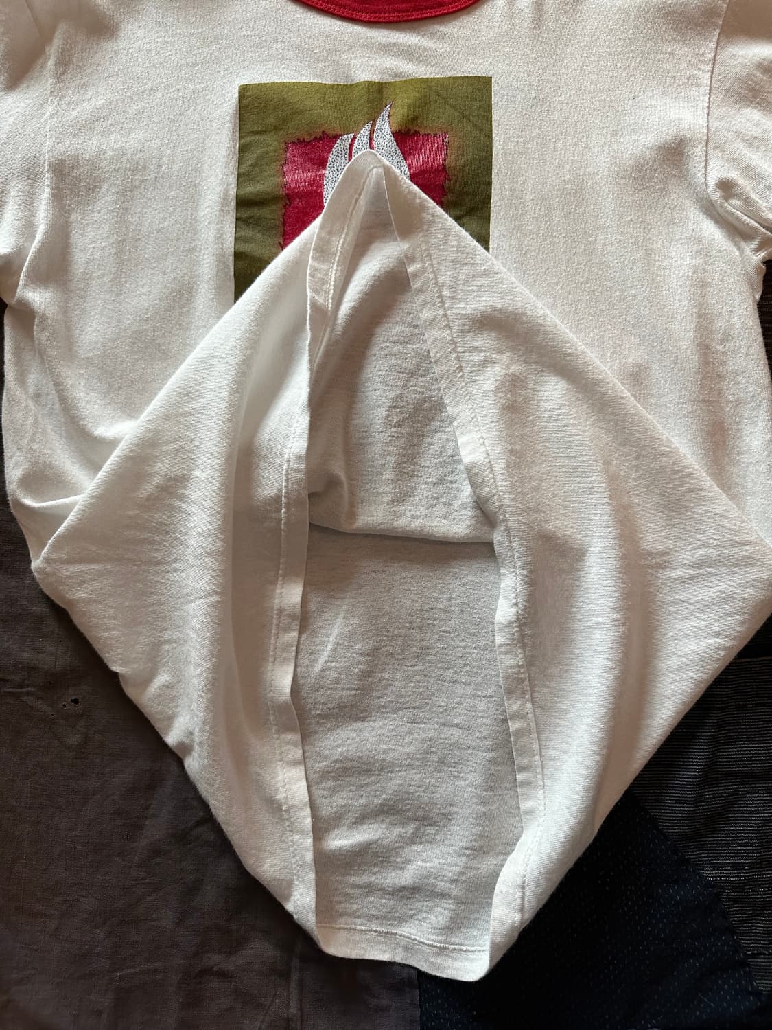90s USA Hanes Ringer T Shirt 상품이미지5