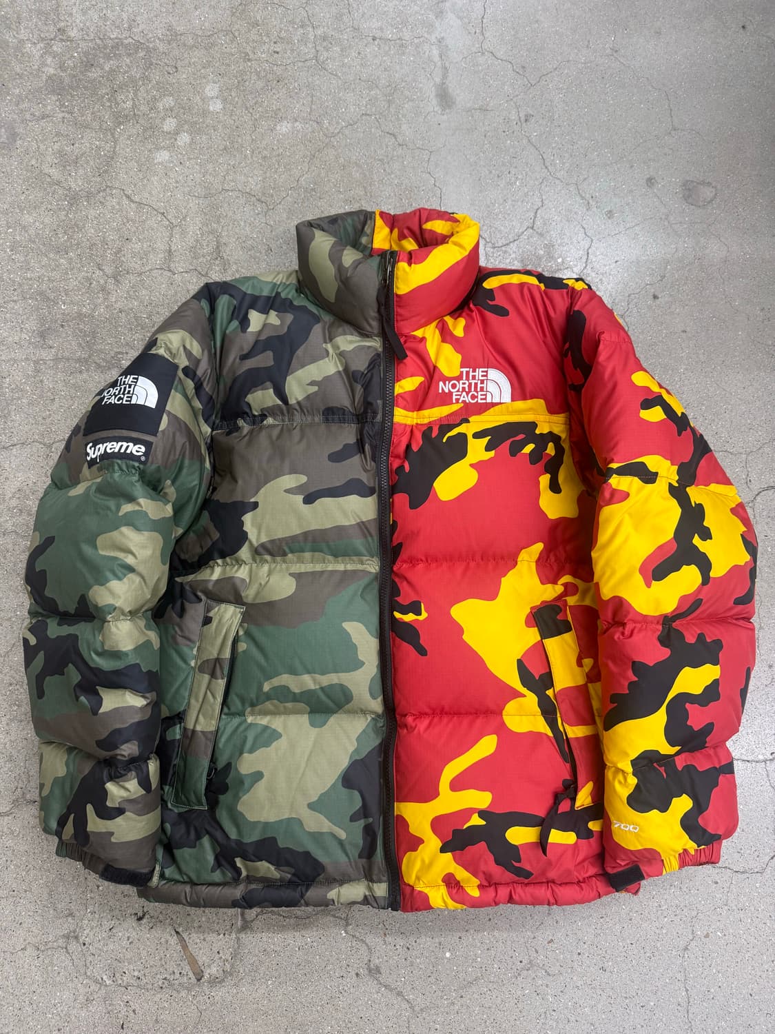 슈프림 노스페이스 눕시 카모 스플릿 상품이미지1