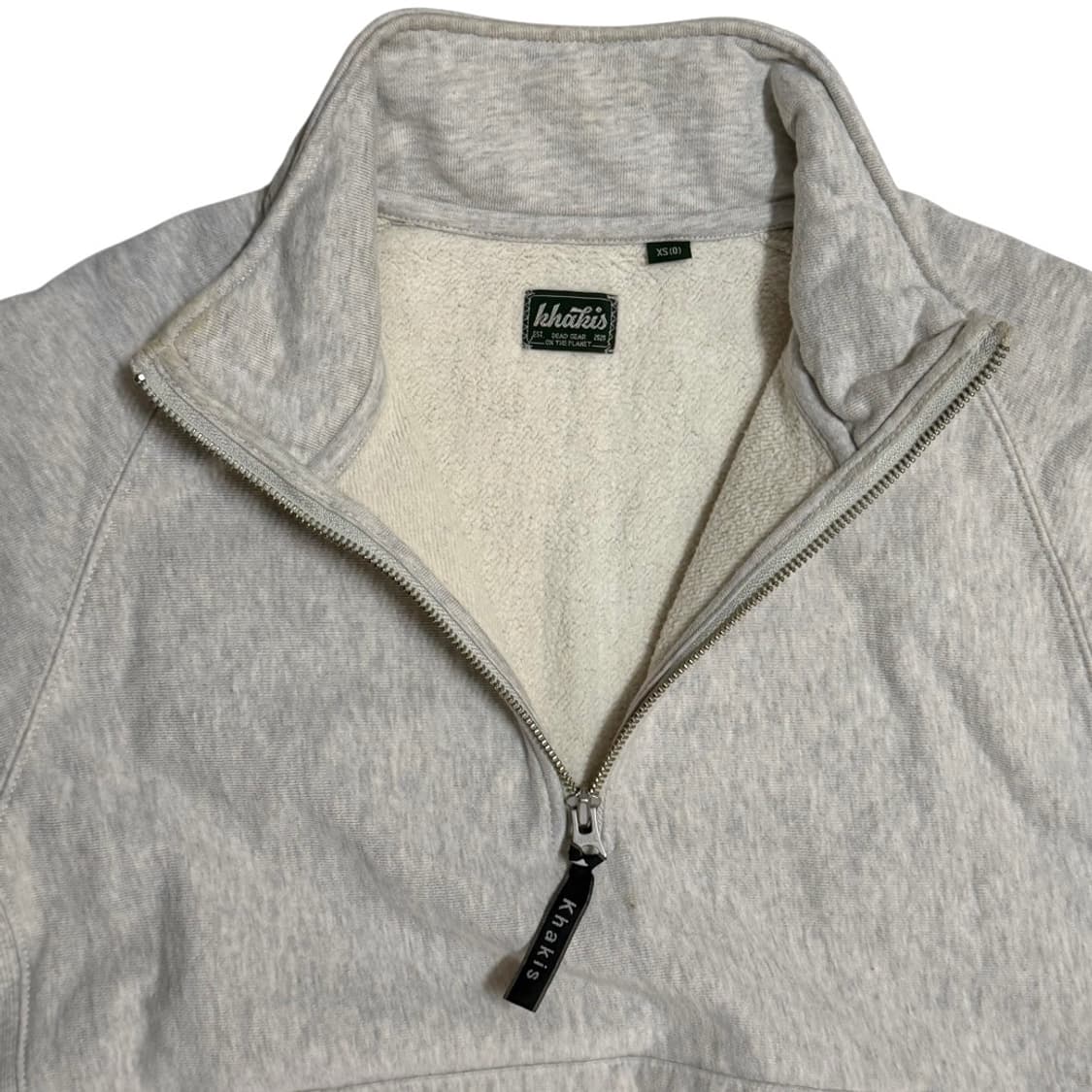 Khakis 헤비웨이트 스웻 하프집업 상품이미지5