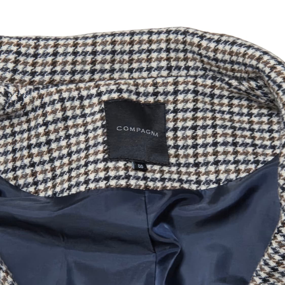 COMPAGNA 꼼빠니아 여성 체크 패턴 코트 상품이미지2
