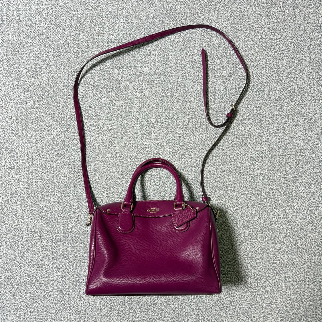 Coach 코치 미니 사첼백 핑크 상품이미지5