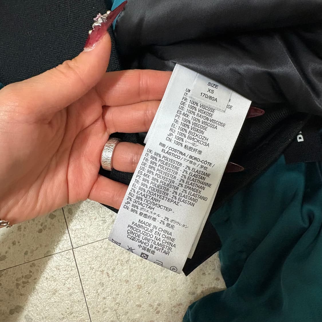 디젤 셔링 크롭 마원 상품이미지5